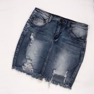 Blue Jean Skirt